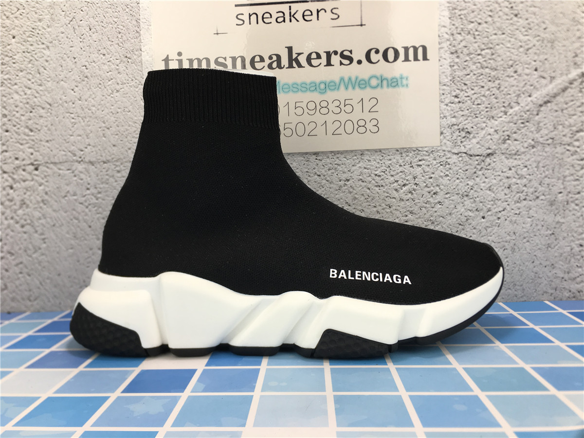 Balenciaga Speed Trainer Black White